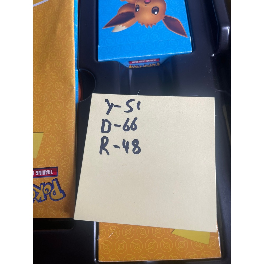 Pokemon TCG Battle Academy Board Game Pikachu Eevee Cinderace Decks Incomplete